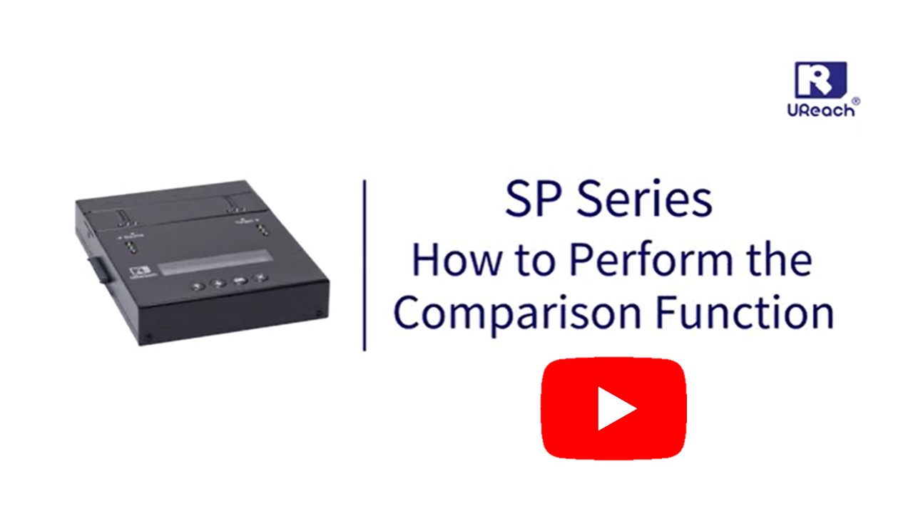 Check Data Correctness by SP Series NVMe Duplicator