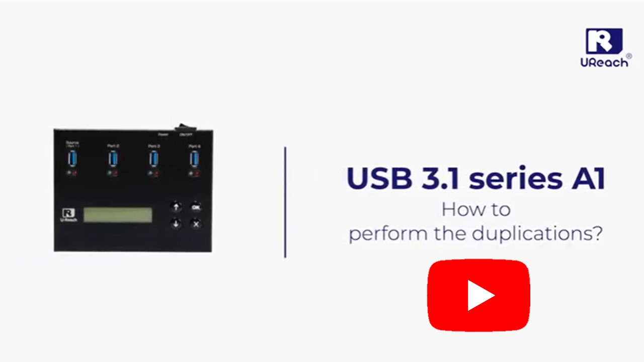 Copy USB3.1 Devices by USB3.1 Duplicator