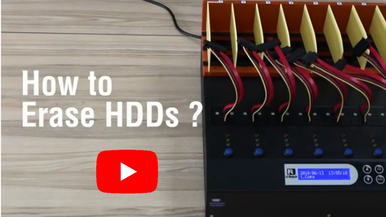 Erase HDD by SAS Eraser