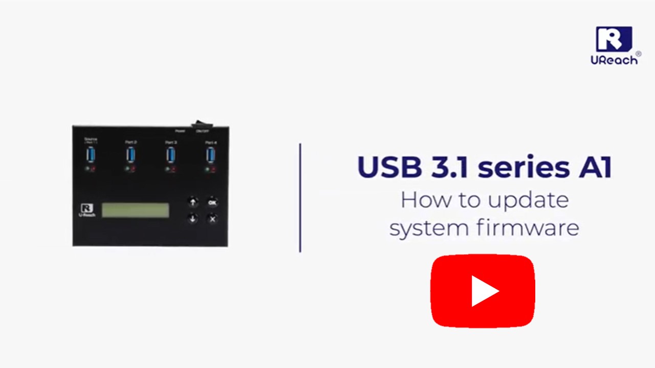 Update Firmware of USB 3.1 Duplicator
