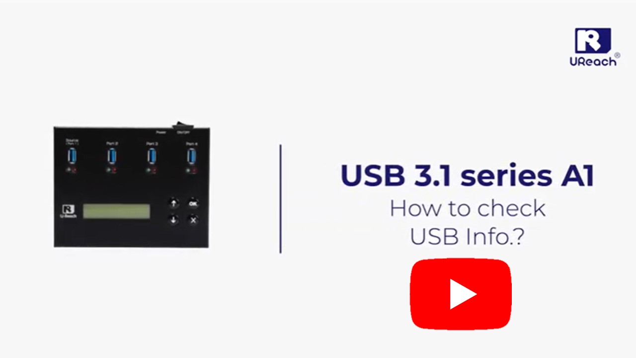 Check USB Device's Information on USB 3.1 Copier