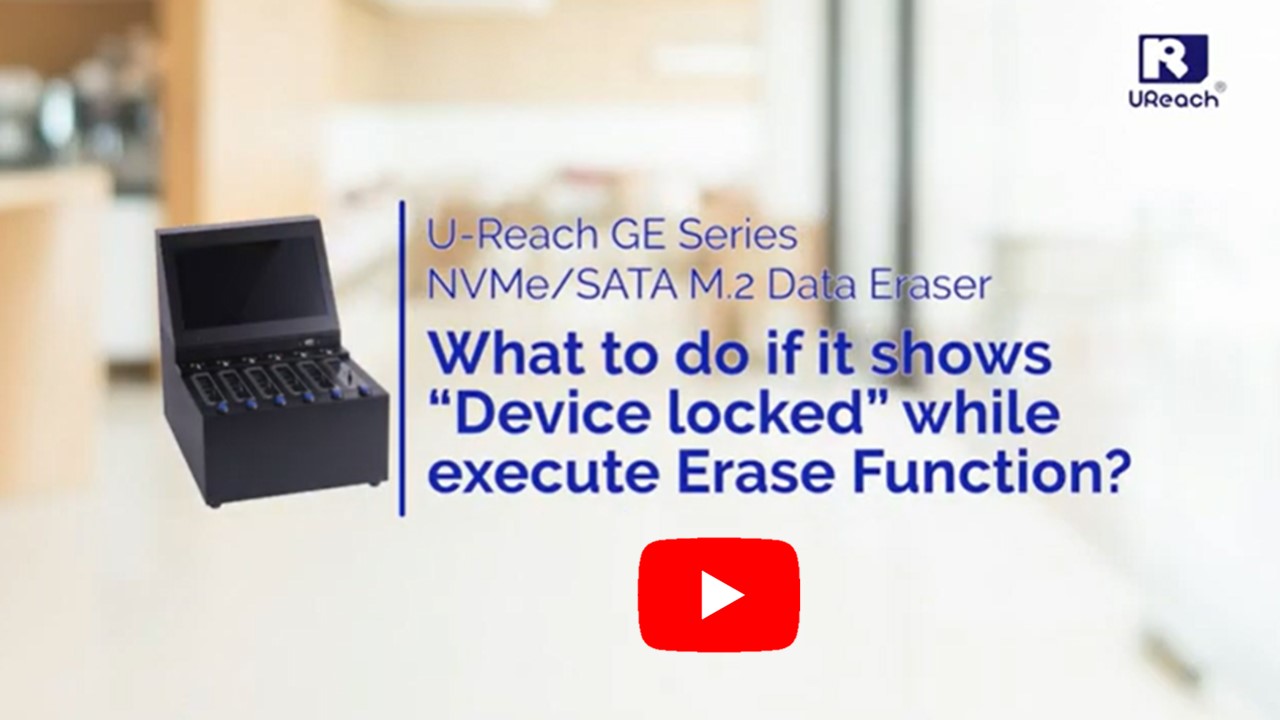 Unlock devices by GE936 M2 SSD Sanitizer