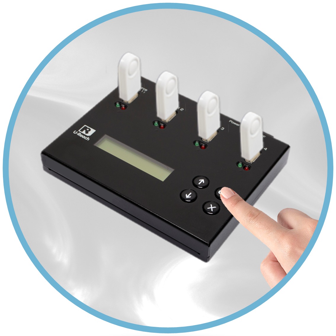 A1 USB3.2 USB Duplicator is easy to operate.